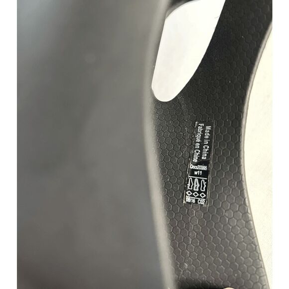 Women's Black Crocs Sandals, Size W11, Closed Toe, Comfortable, Slip-on, New - Picture 3 of 6